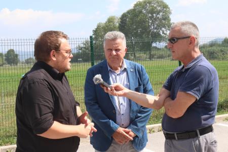 MINISTER MALJEVEC IN SEKRETAR RUSJAN NA OBISKU 03 FOTO LJUBO VUKELIČ